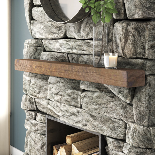 Millwood Pines Turman Fireplace Shelf Mantel & Reviews Wayfair